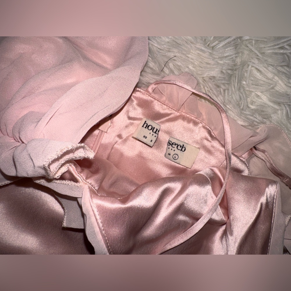House of CB Blush Pink Mini Dress - Picture 5 of 9
